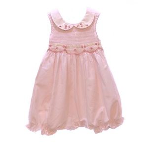 First Impressions Baby Girl 3-6M Smocked Pink One Piece Bubble/Romper